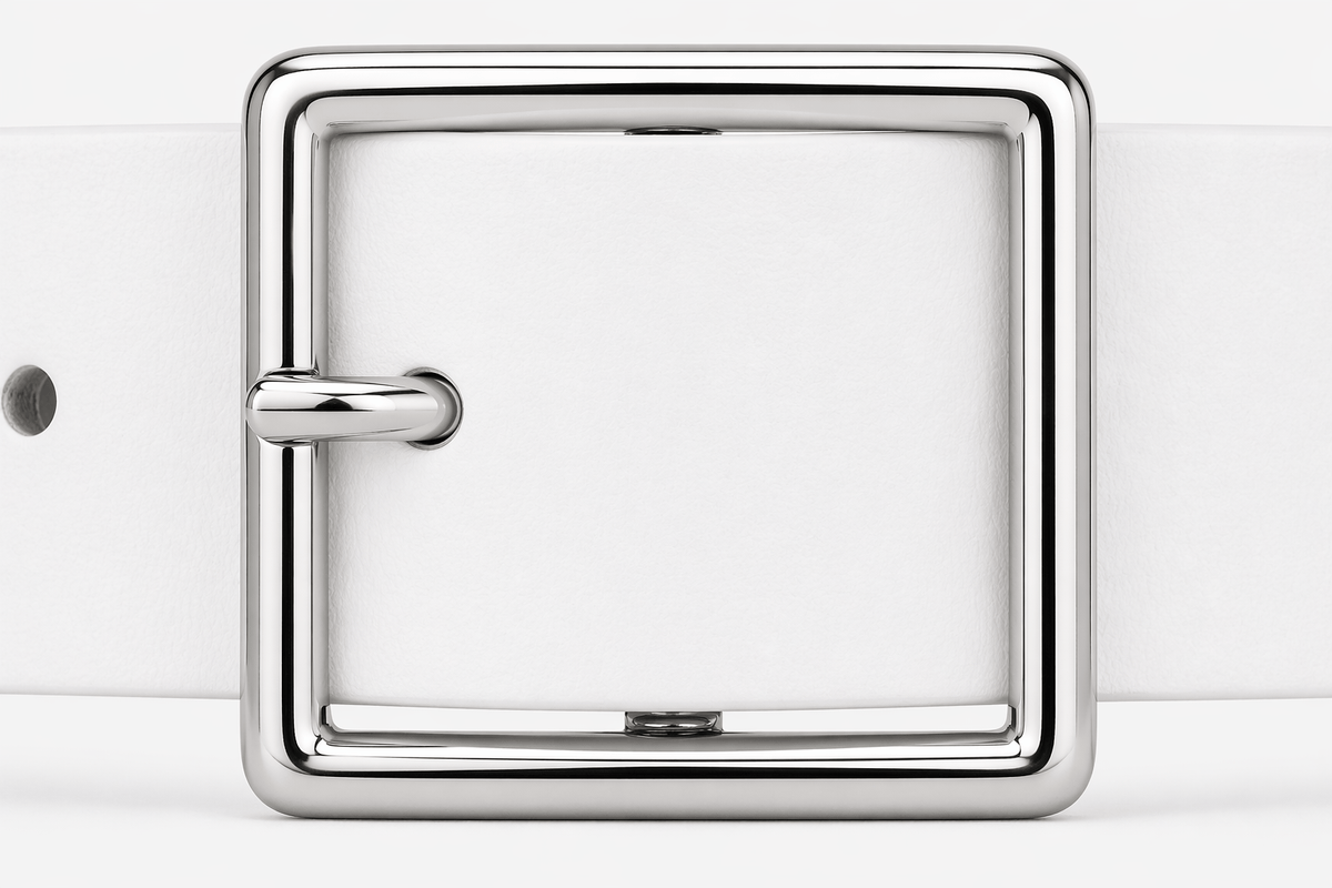 Ceinture à boucle carrée femme - FADNAN