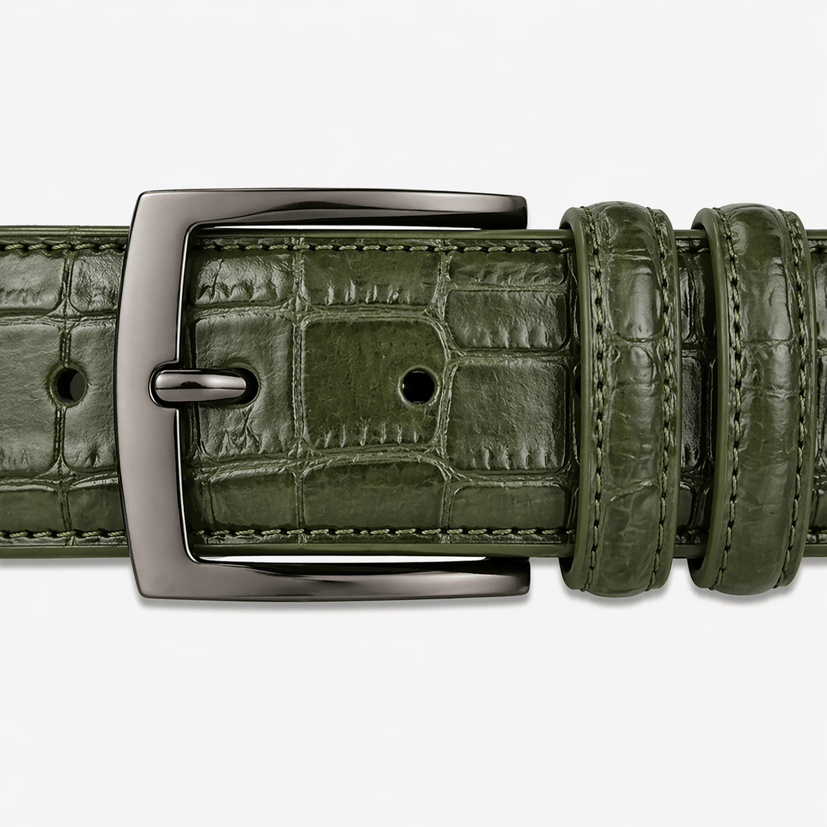 Ceinture aspect crocodile homme - DORFEX