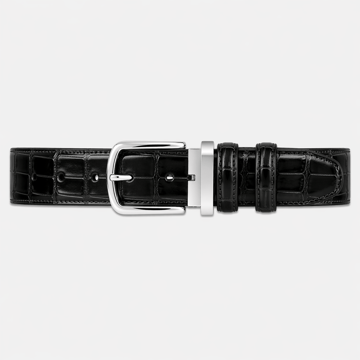 Ceinture aspect reptile homme - LEVITO