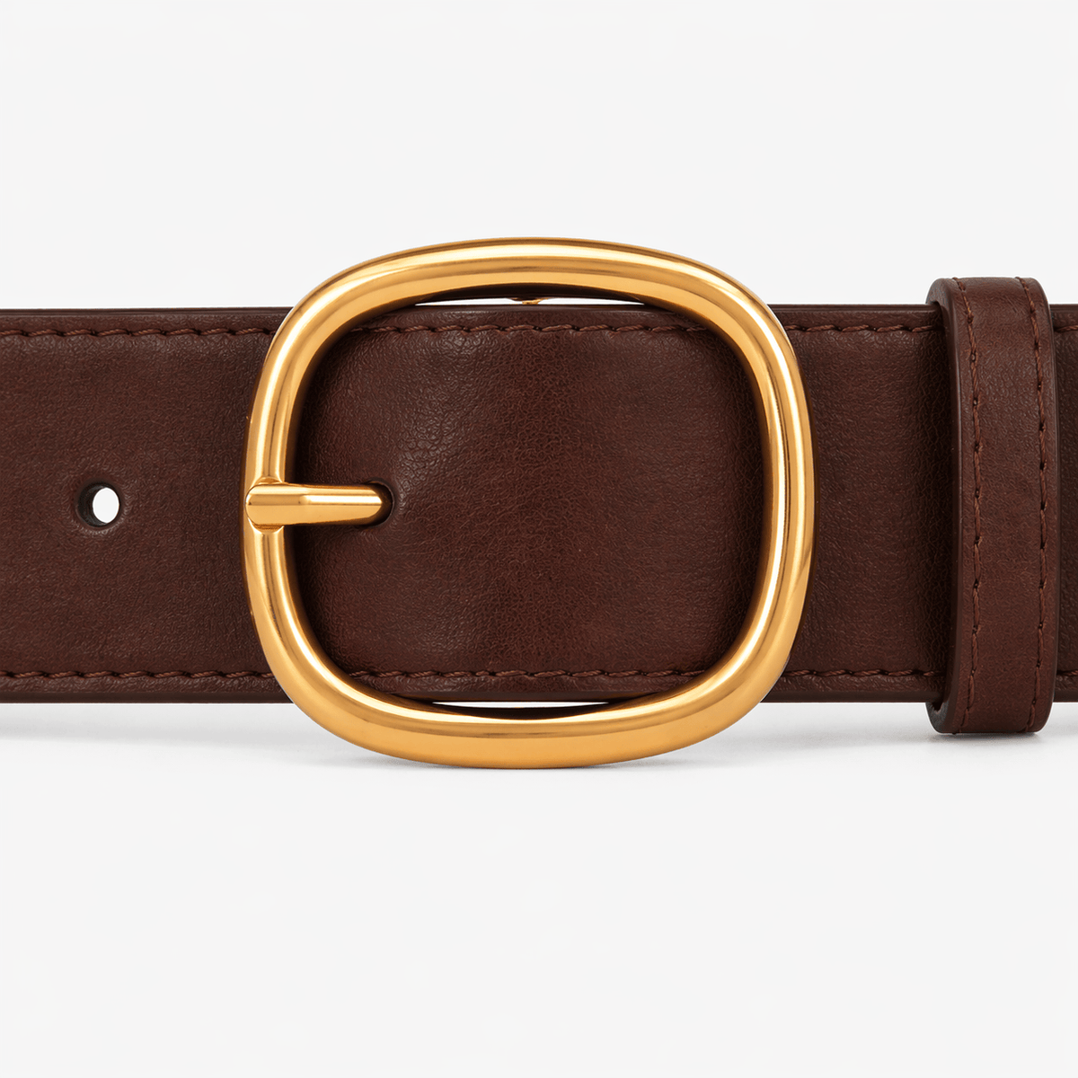 Ceinture boucle arrondie ajustable femme - PIWCOX