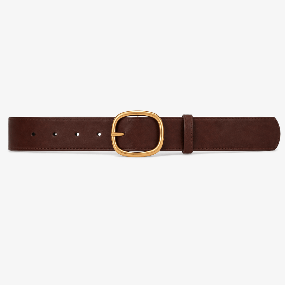Ceinture boucle arrondie ajustable femme - PIWCOX