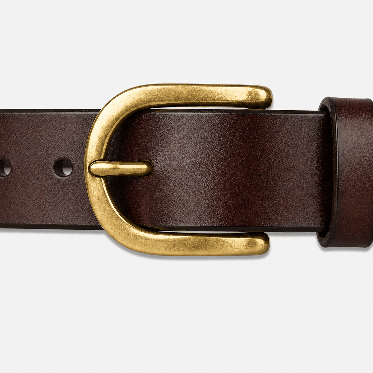 Ceinture boucle arrondie fine homme - RYOSAN