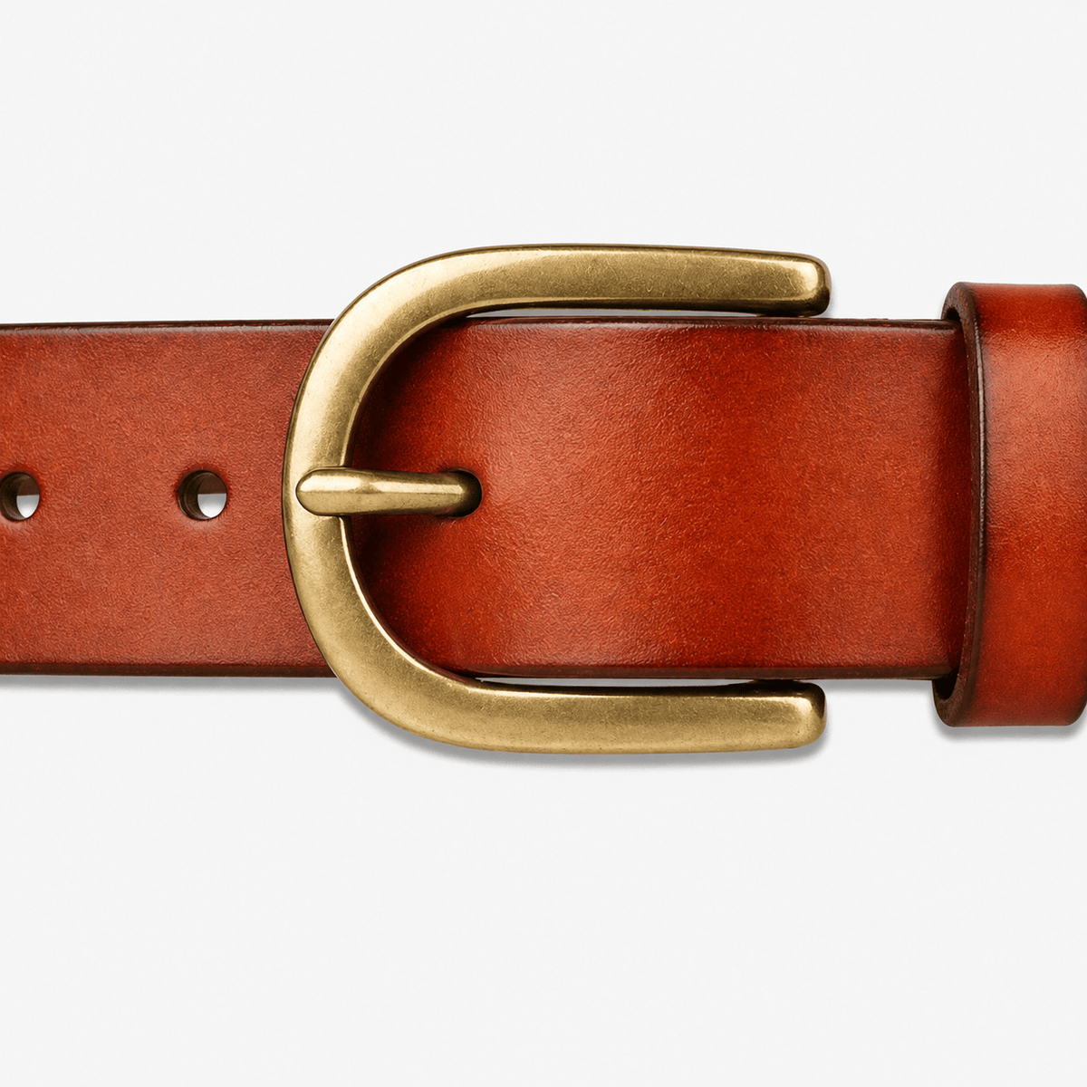 Ceinture boucle arrondie mode homme - NALFEN