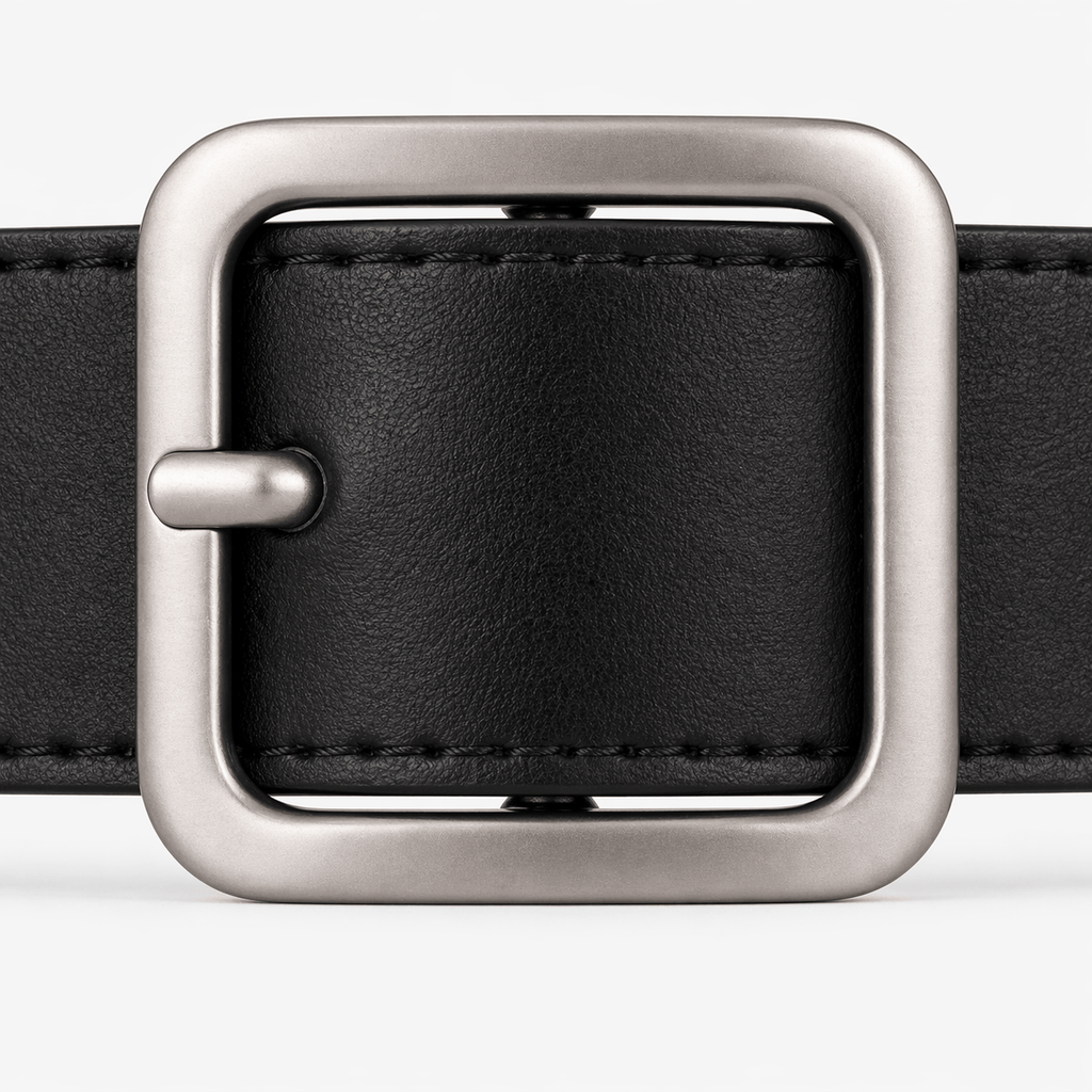 Ceinture boucle carrée mode femme - KANFIL