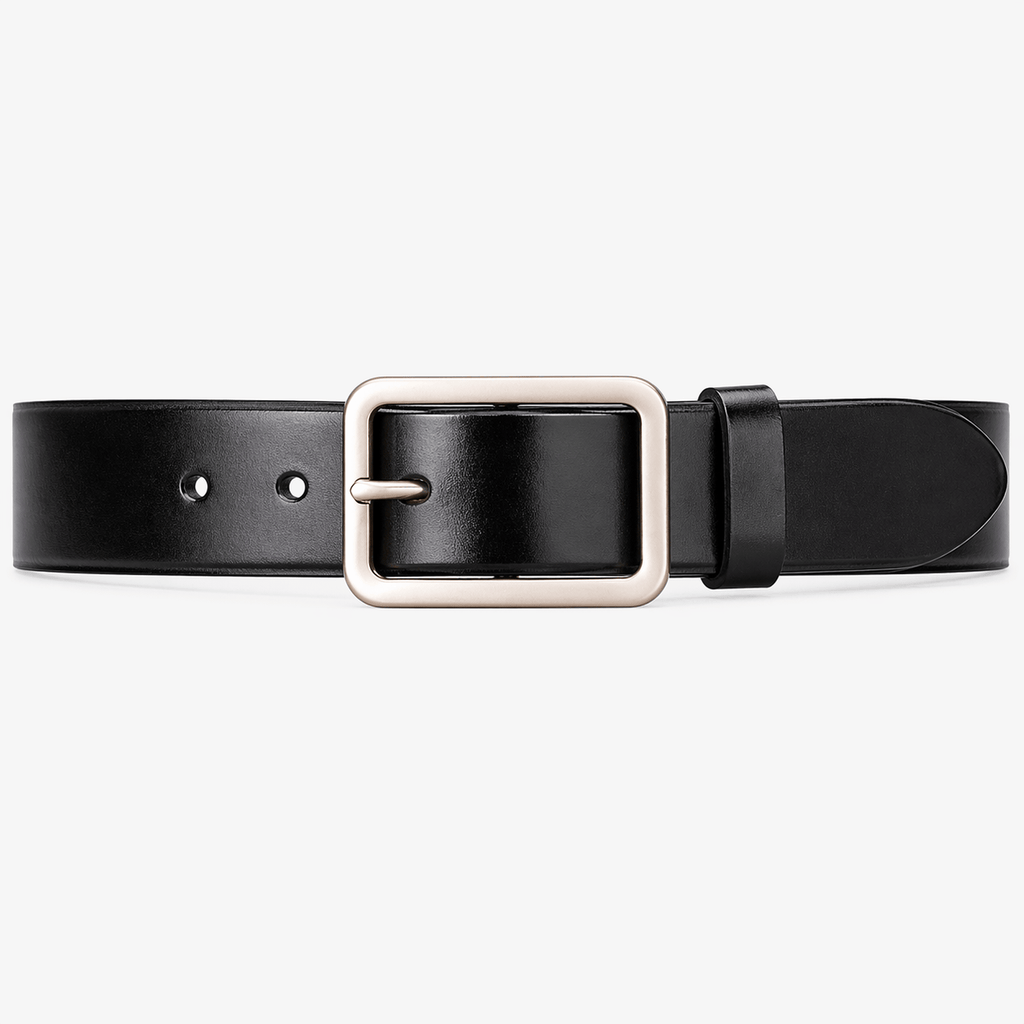 Ceinture boucle carrée style homme - HEVZAR
