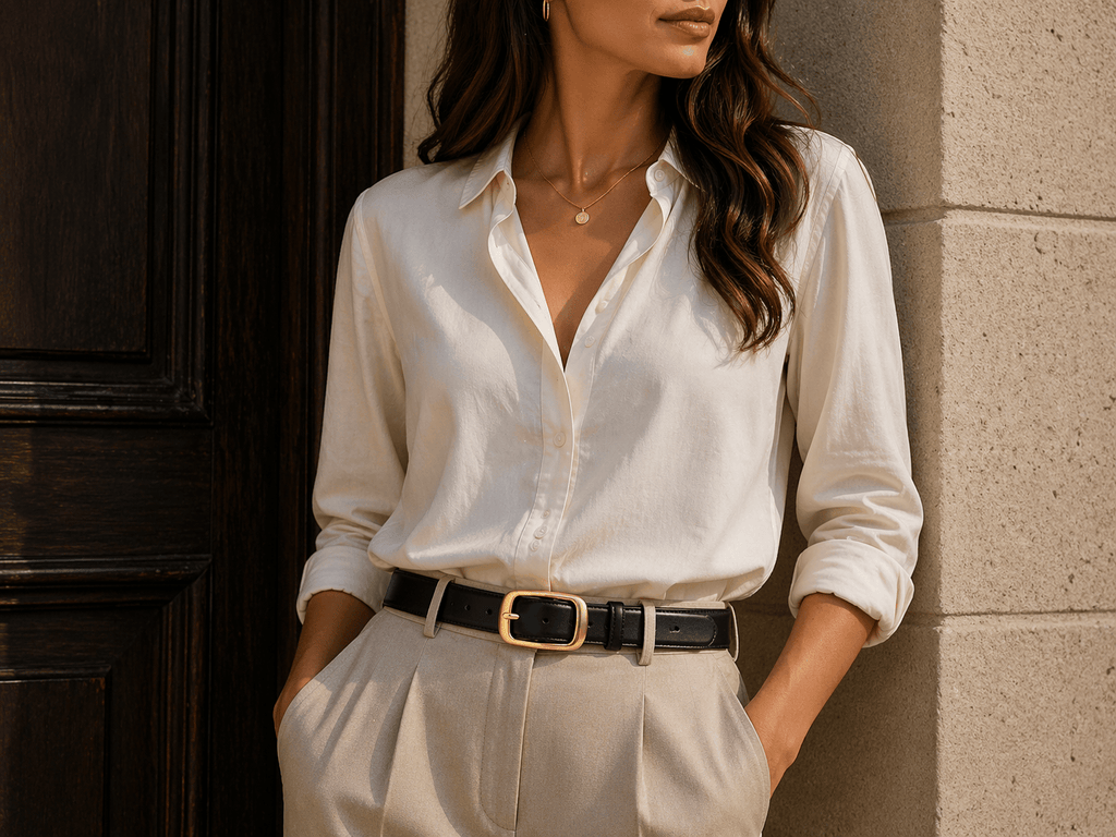 Ceinture boucle classique ajustable femme - RUXZEL