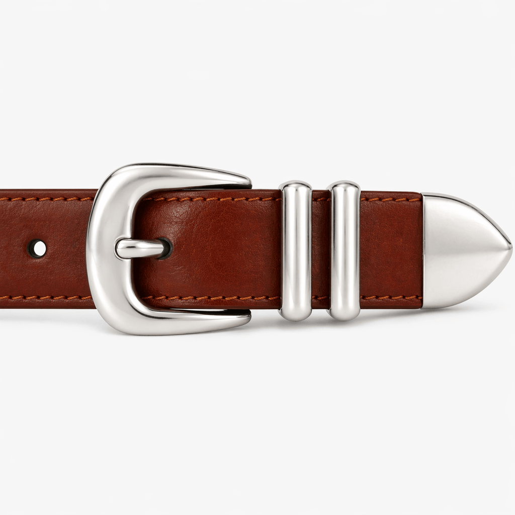 Ceinture boucle classique luxe femme - SALXUN
