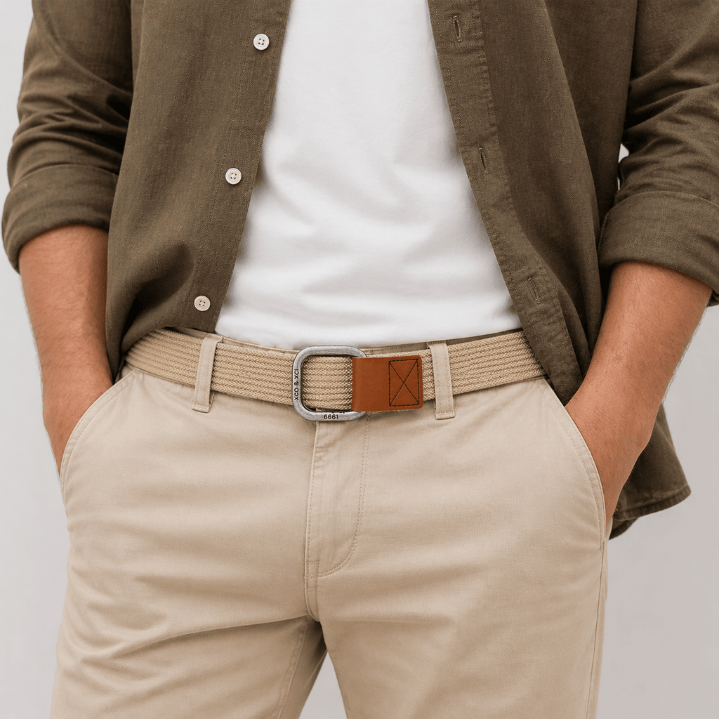 Ceinture boucle nœud fine homme - FORZIX