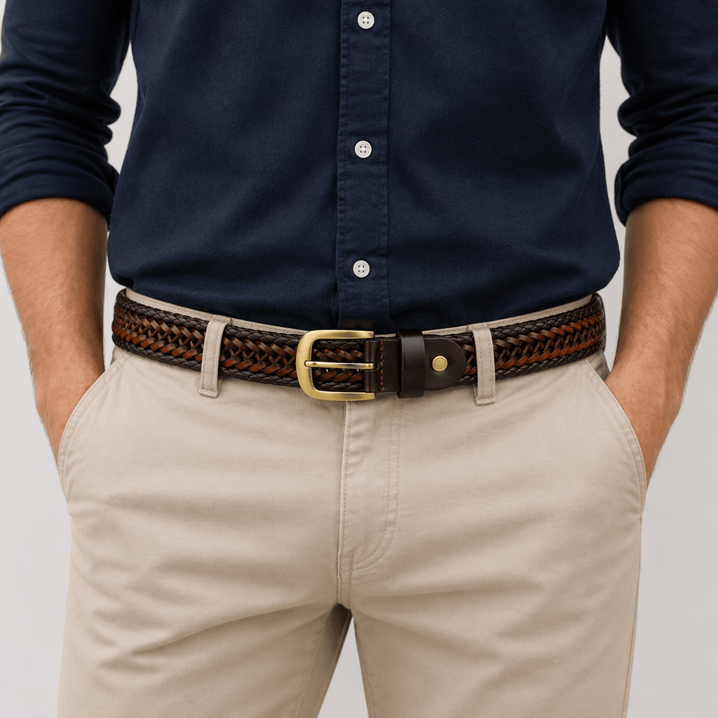 Ceinture boucle nœud mode homme - PEMILX