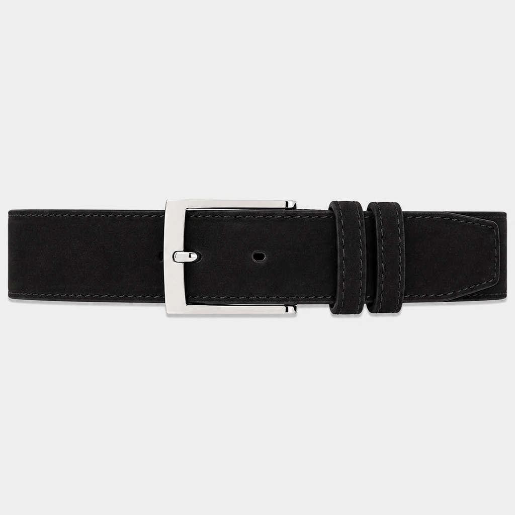 Ceinture Chino Noire Homme - NUVIRA
