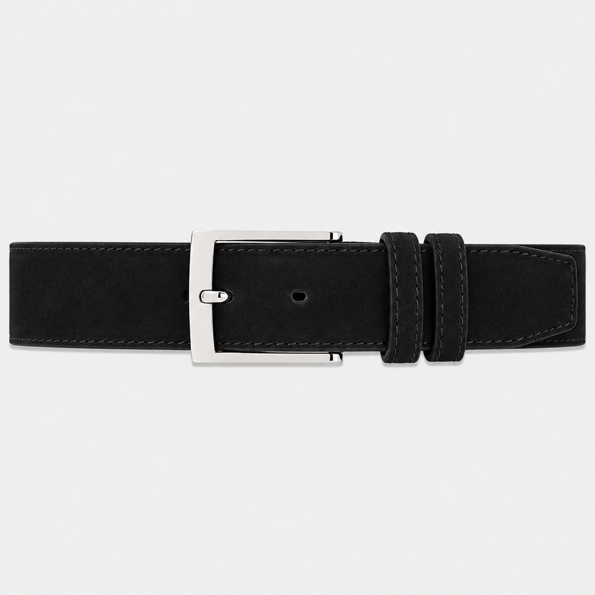 Ceinture Chino Noire Homme - NUVIRA