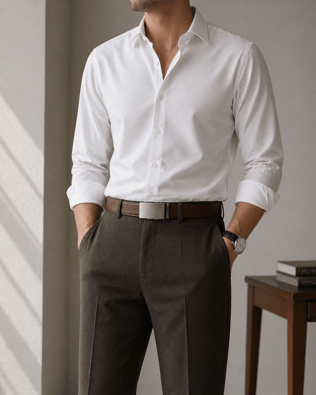 Ceinture Costume en Cuir Homme - GANVOR