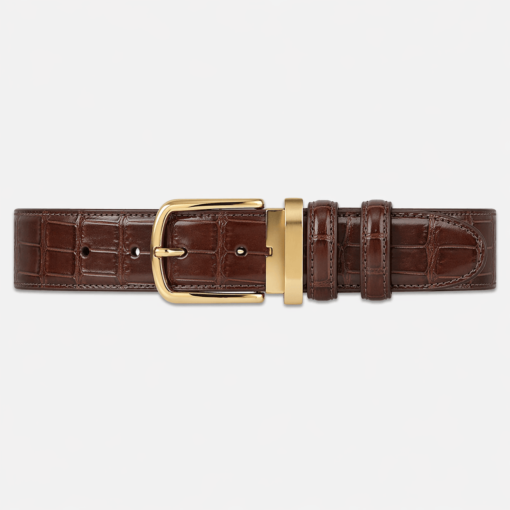 Ceinture crocodile luxe homme - TOZMAN