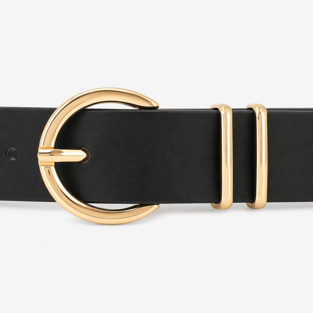 Ceinture cuir boucle femme - YULVAN