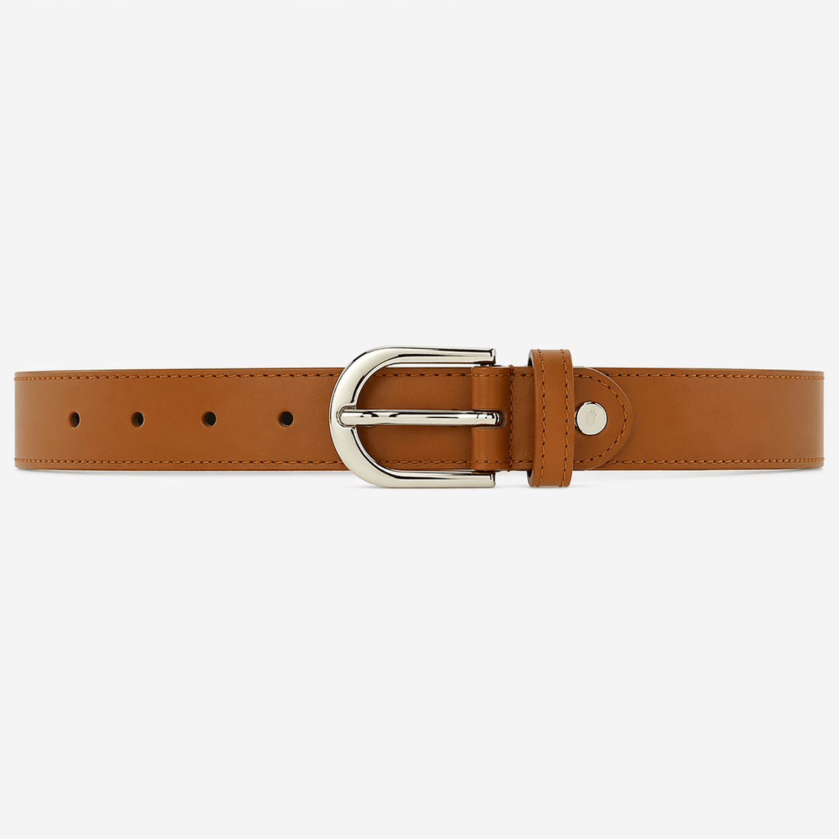 Ceinture cuir camel femme - LORXIL