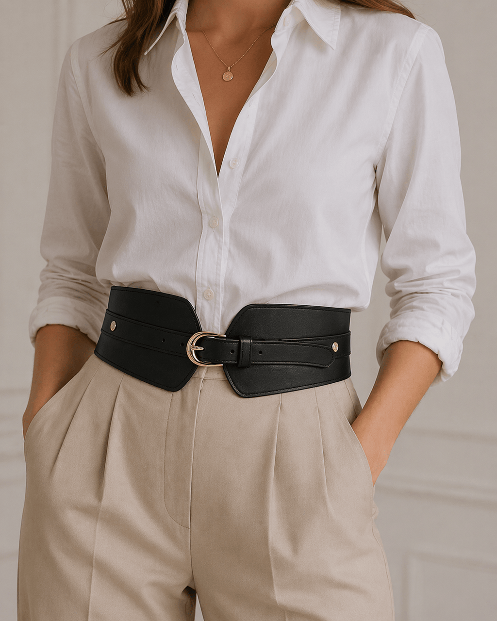 Ceinture cuir luxe femme - GASTOX