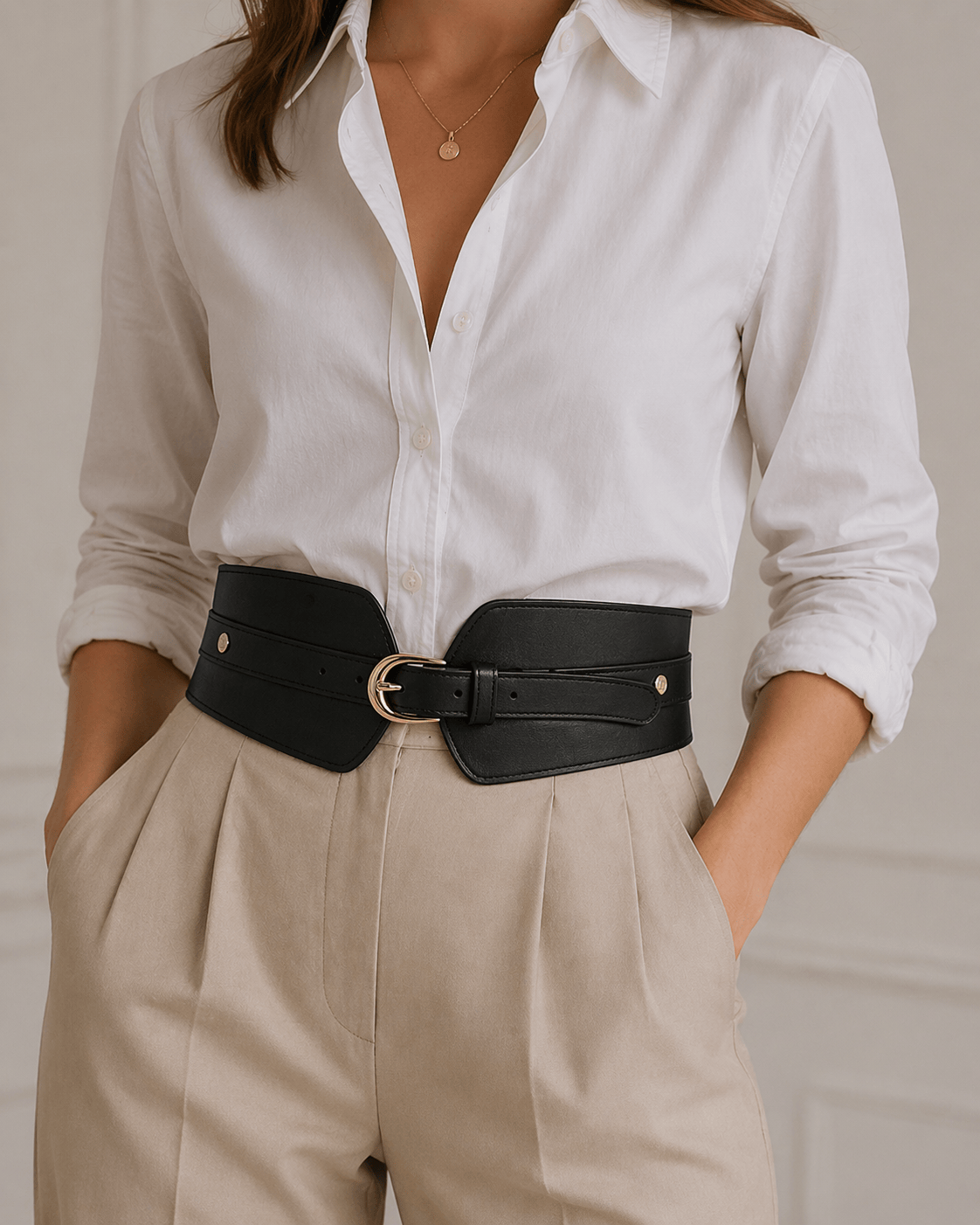 Ceinture cuir luxe femme - GASTOX
