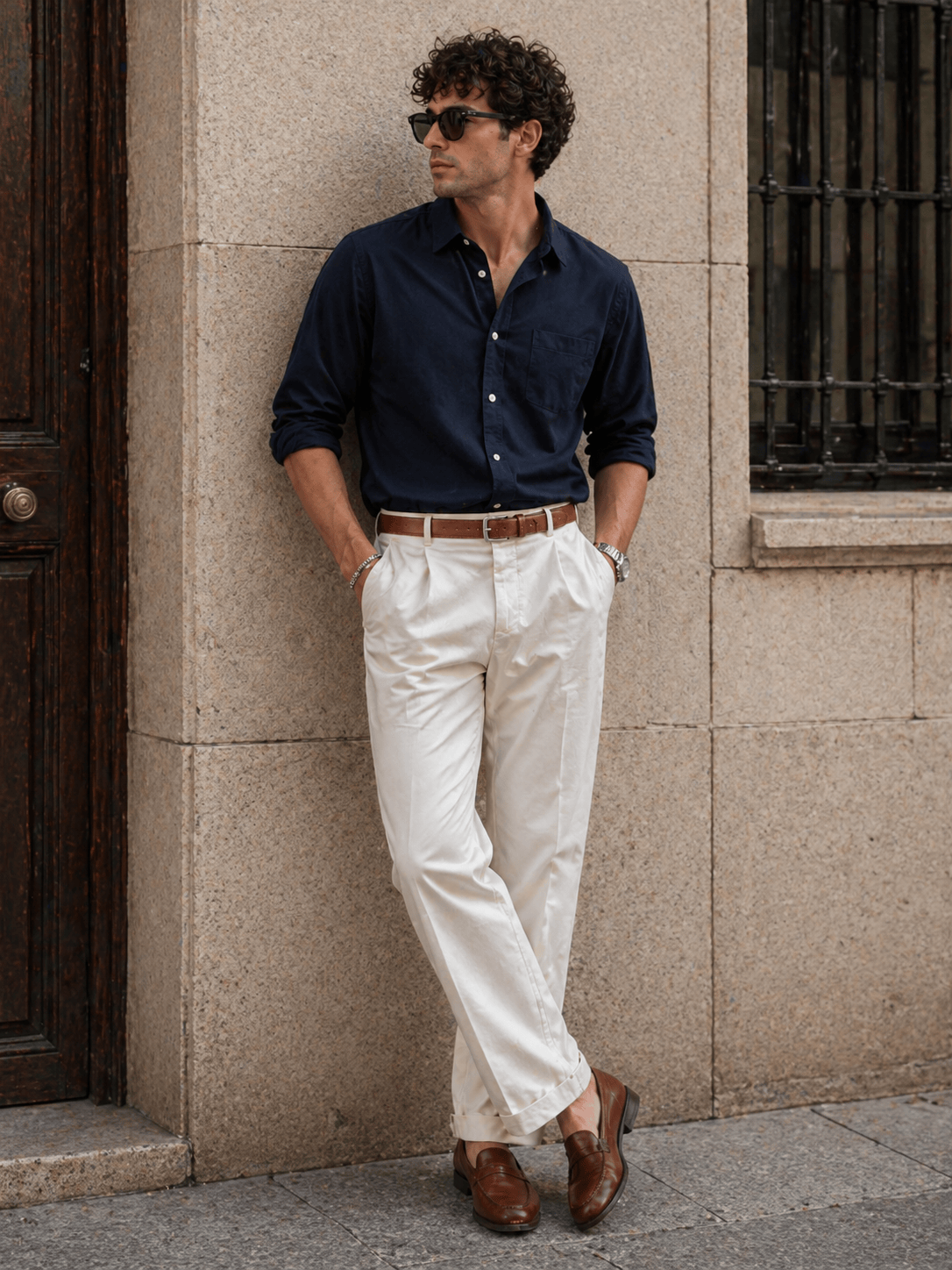 Ceinture cuir luxe homme - MANTAR