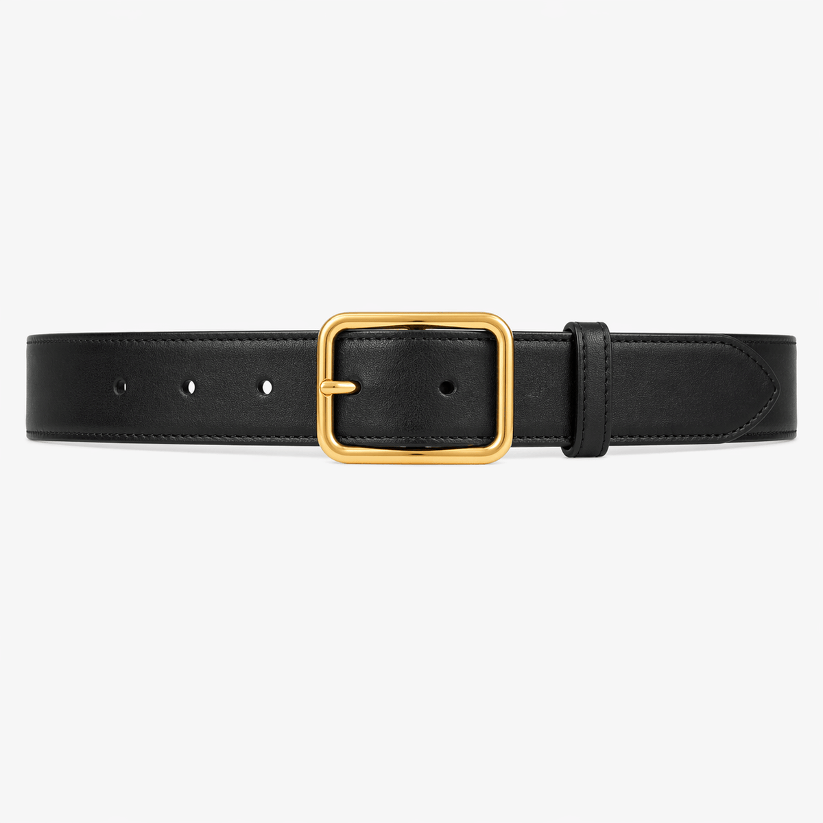 Ceinture cuir noir femme - ZAXRIN