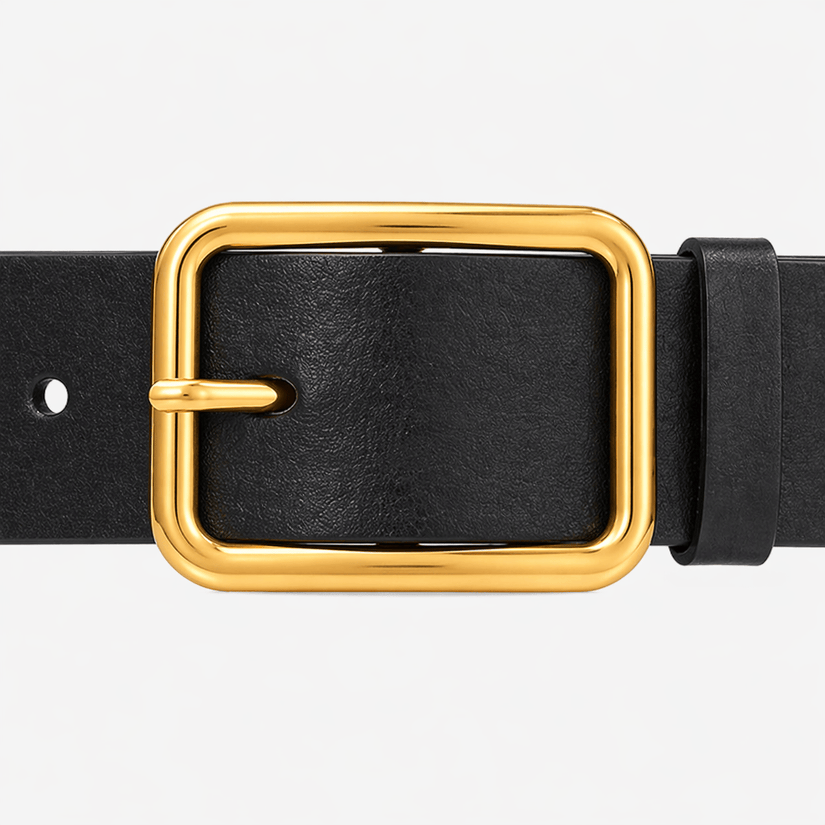 Ceinture cuir noir femme - ZAXRIN