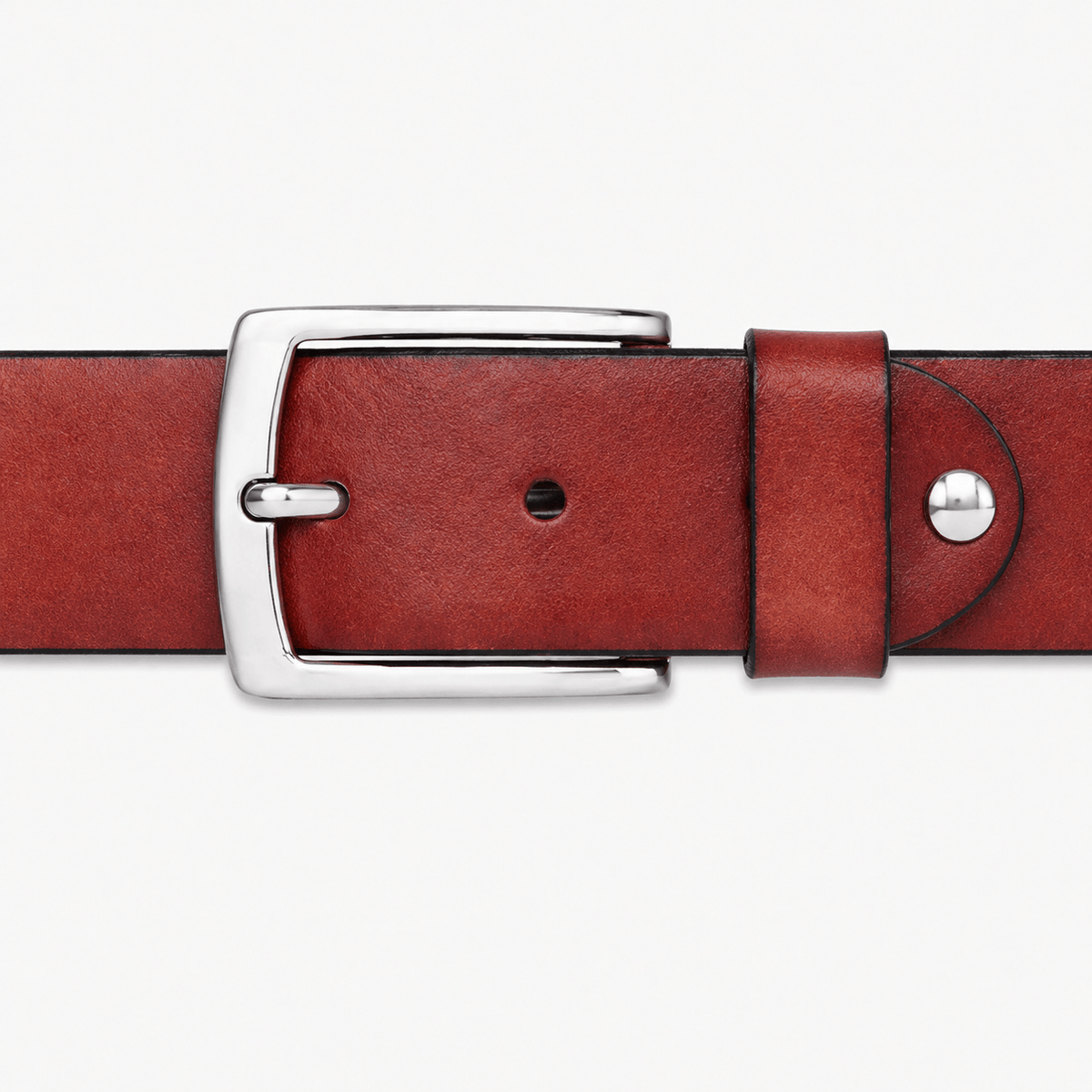 Ceinture cuir perforé homme - REMSAL
