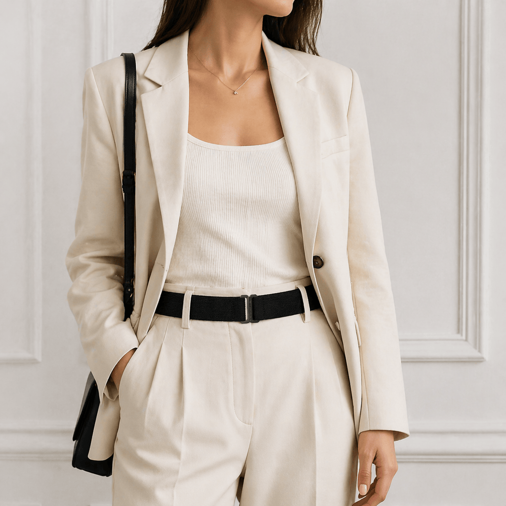 Ceinture élastique fine femme - TEKRIX