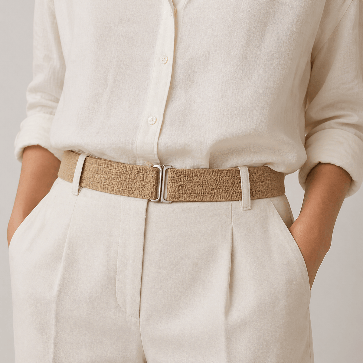 Ceinture élastique imprimée femme - VULRAM