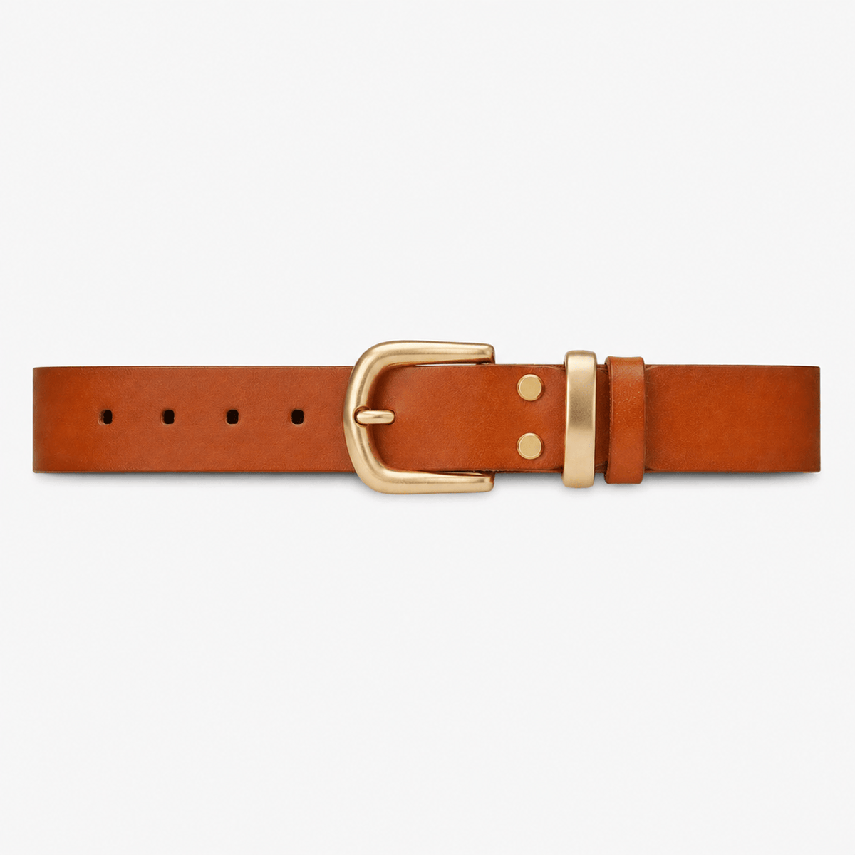 Ceinture en Cuir Camel Homme - TALBRAX