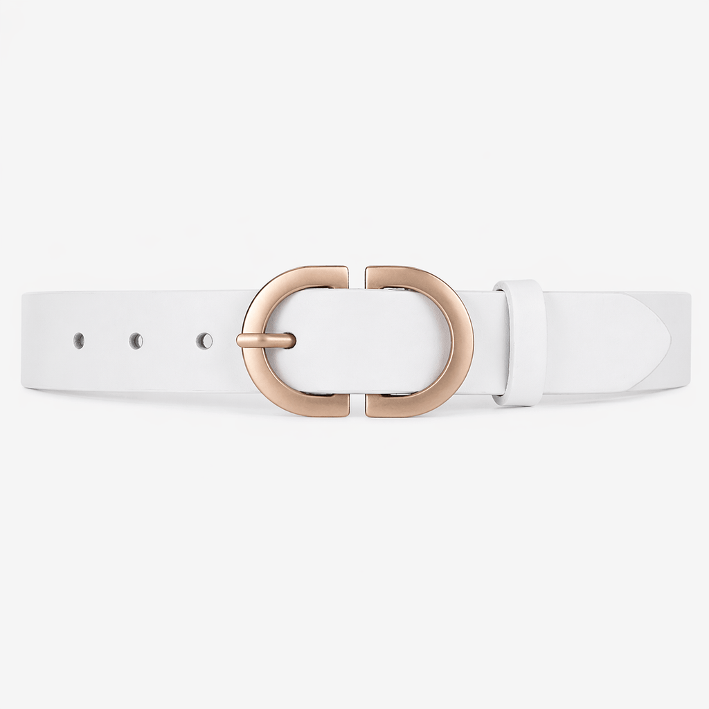 Ceinture jean blanche femme - LEZVON