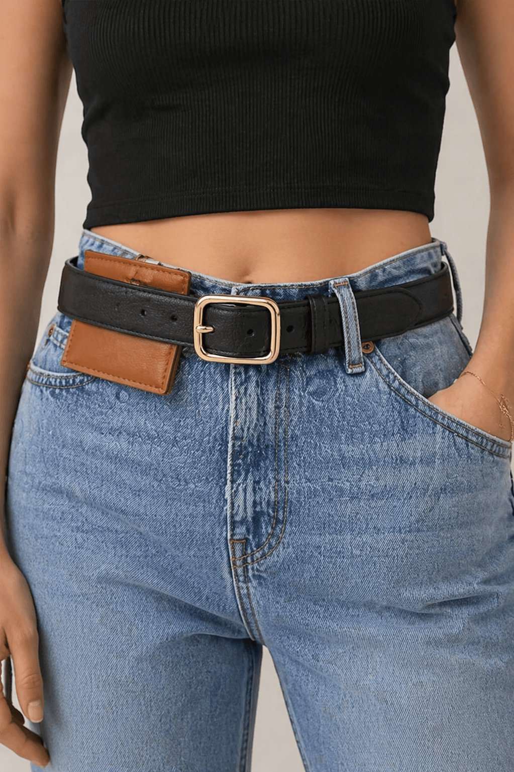 Ceinture jean femme - TELXAN