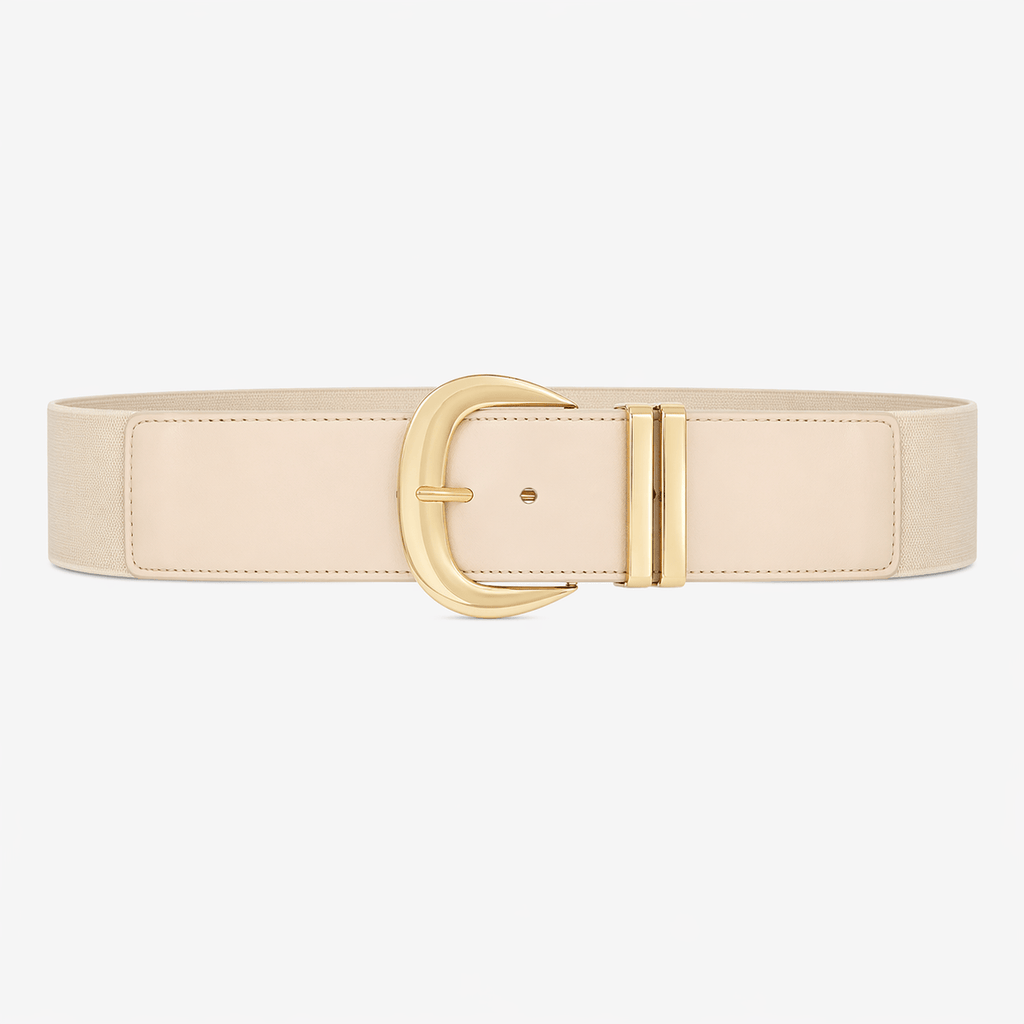 Ceinture large dorée femme - FIRXAN