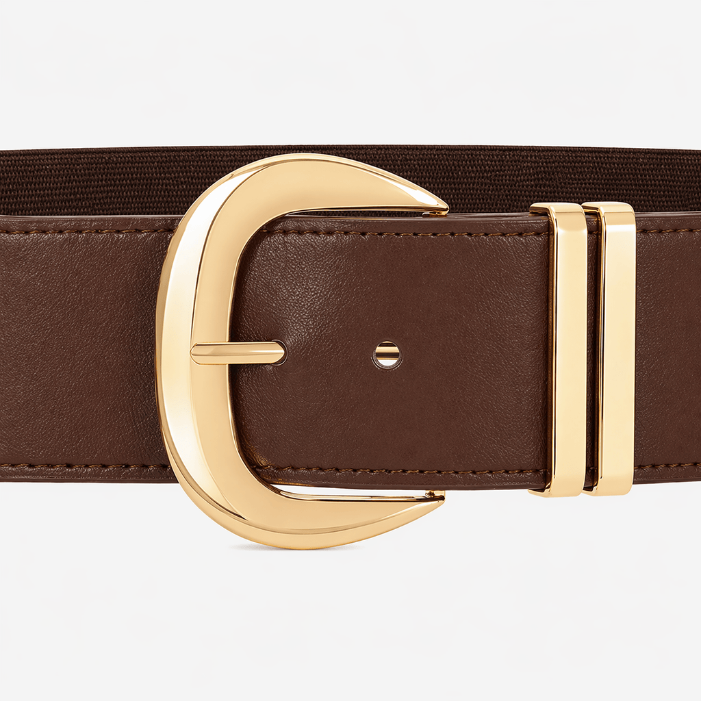 Ceinture large noir femme - SEGJAN