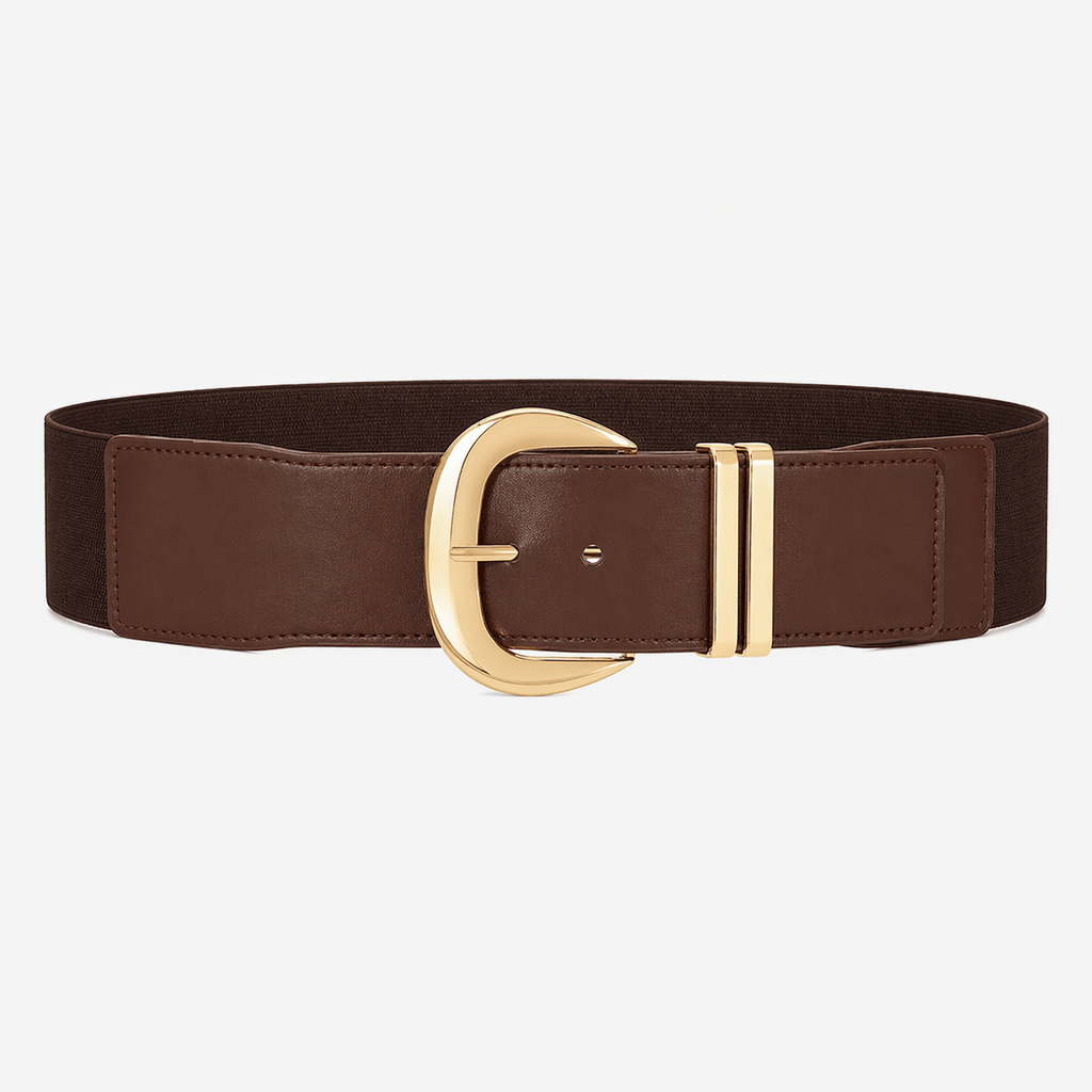 Ceinture large noir femme - SEGJAN