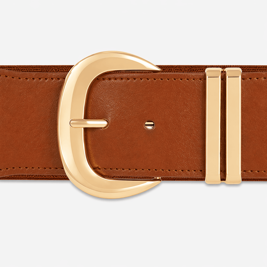Ceinture large taille haute femme - RUGFEN