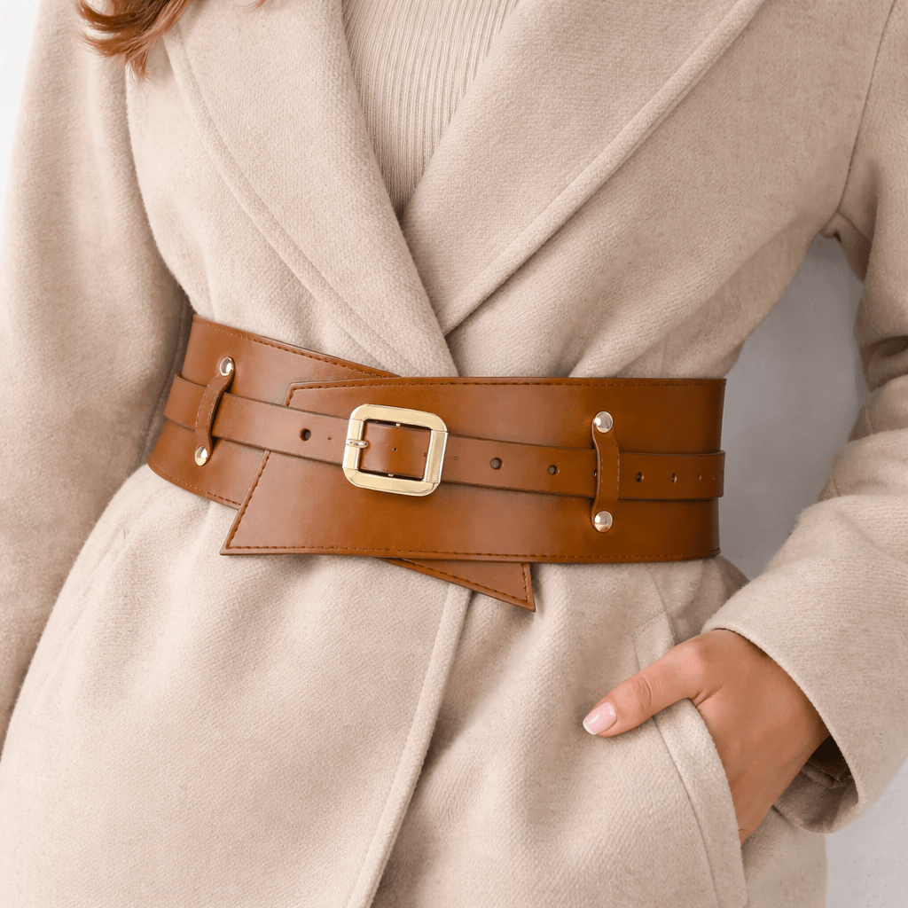 Ceinture manteau chaude femme - NUMLAX