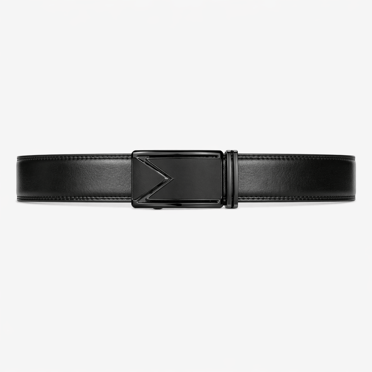 Ceinture noire ajustable homme - VOLGAN