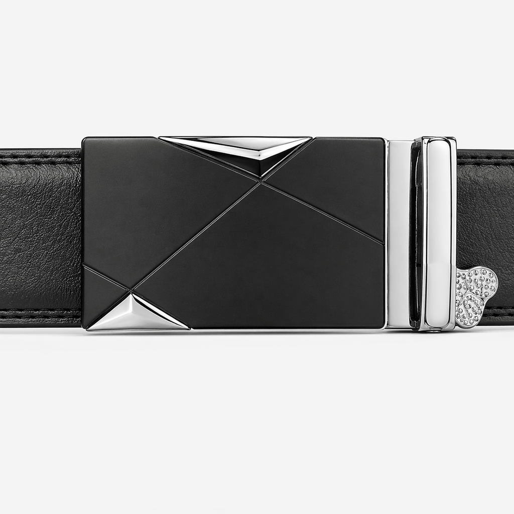 Ceinture noire classique homme - ZAMVOR