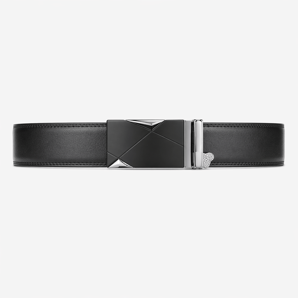 Ceinture noire classique homme - ZAMVOR