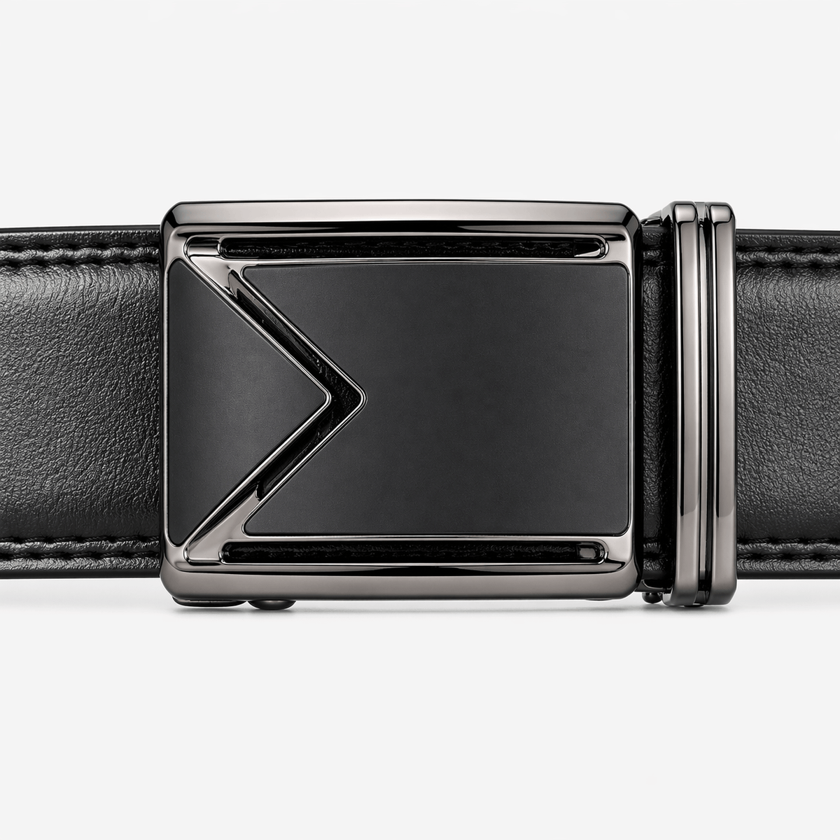 Ceinture noire moderne homme - KATRIX