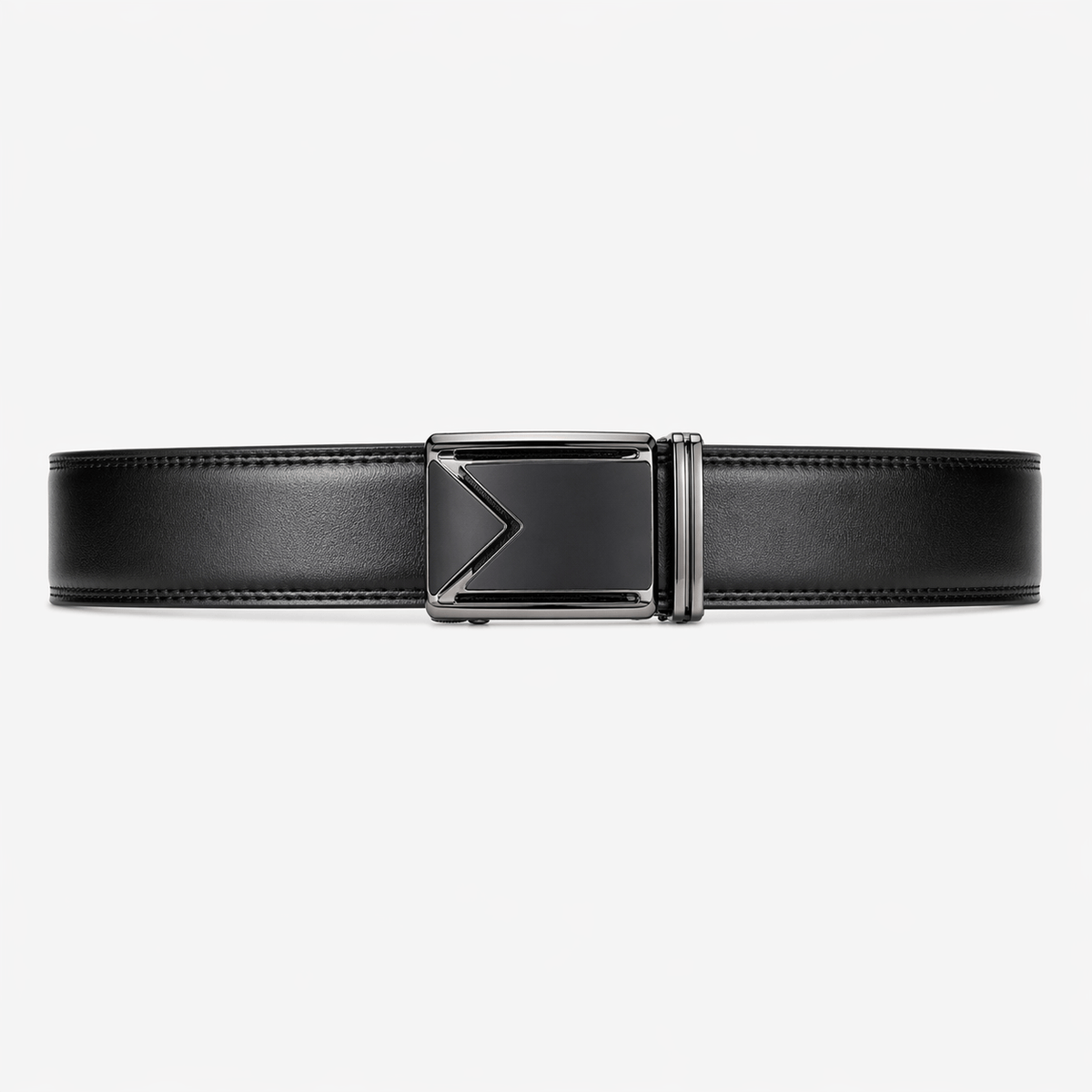 Ceinture noire moderne homme - KATRIX
