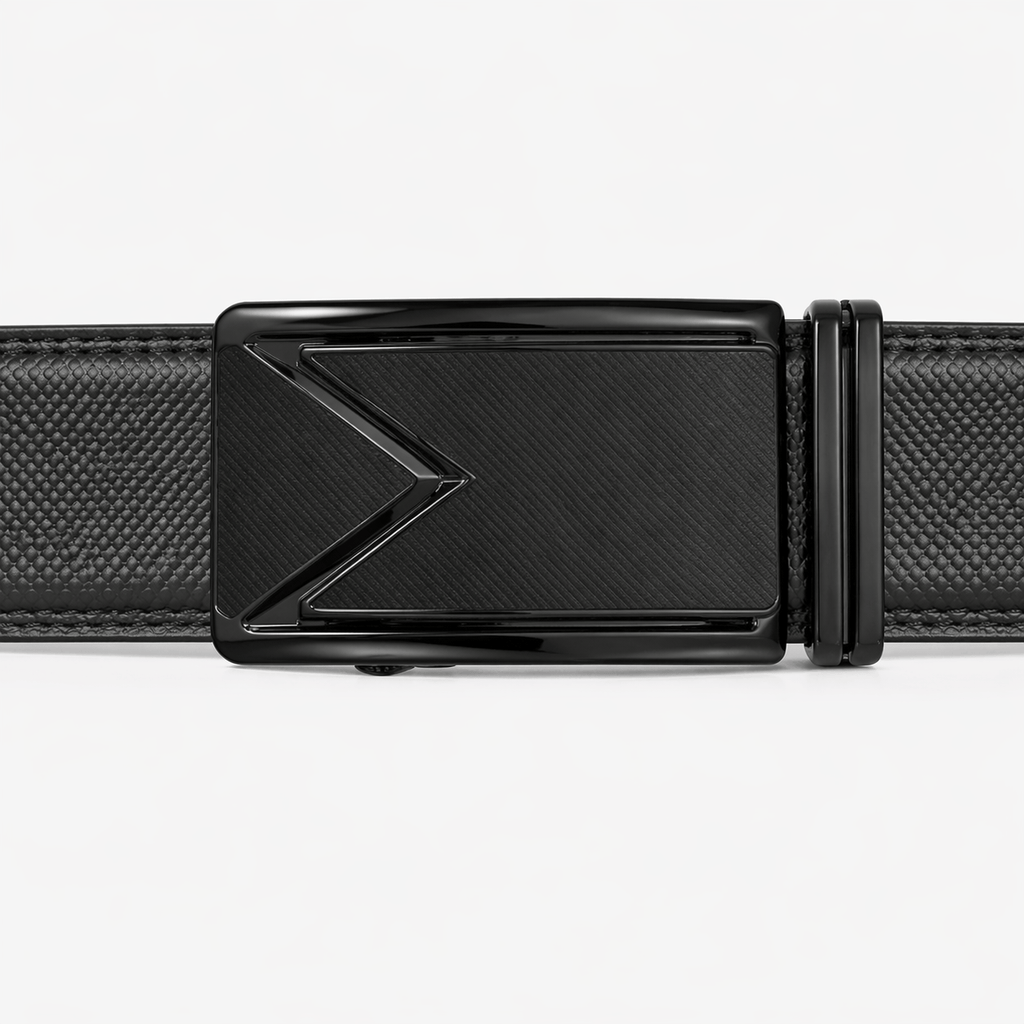 Ceinture noire style homme - SOVNIL