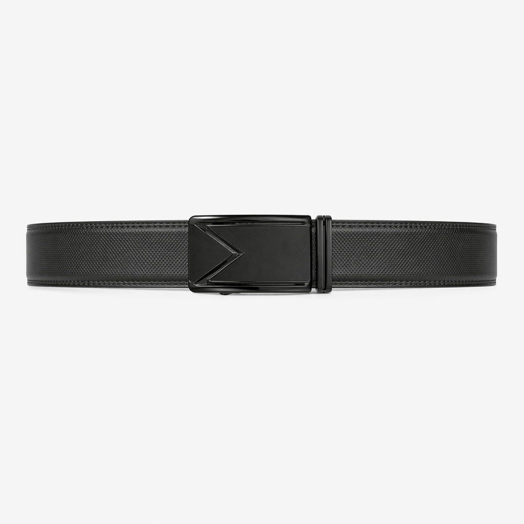 Ceinture noire style homme - SOVNIL