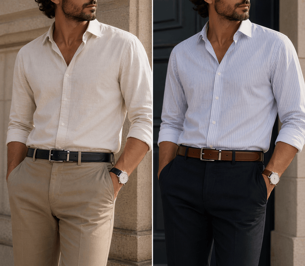 Ceinture réversible cuir homme - PANZEL