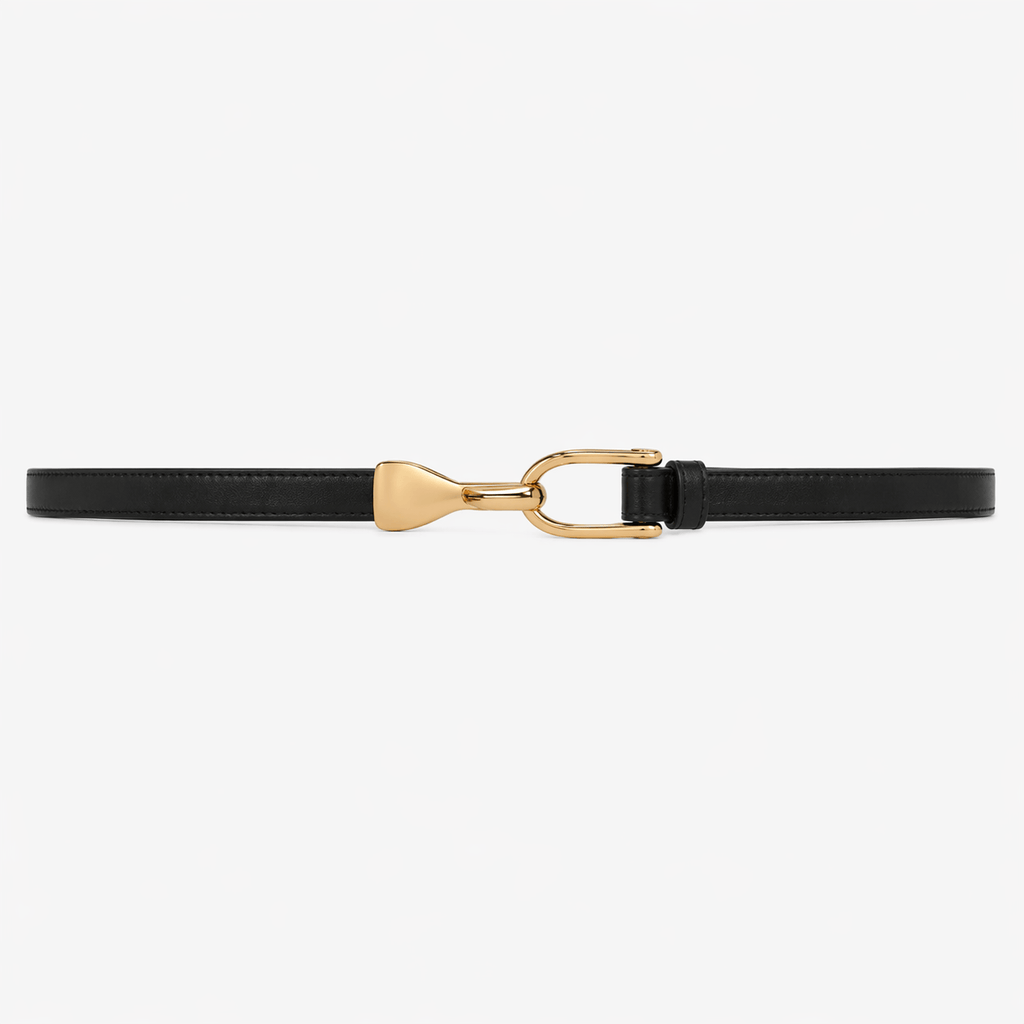 Ceinture robe noire femme - LOXBIN