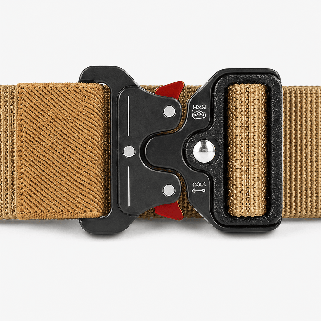 Ceinture Toile Beige Homme - VONTAR