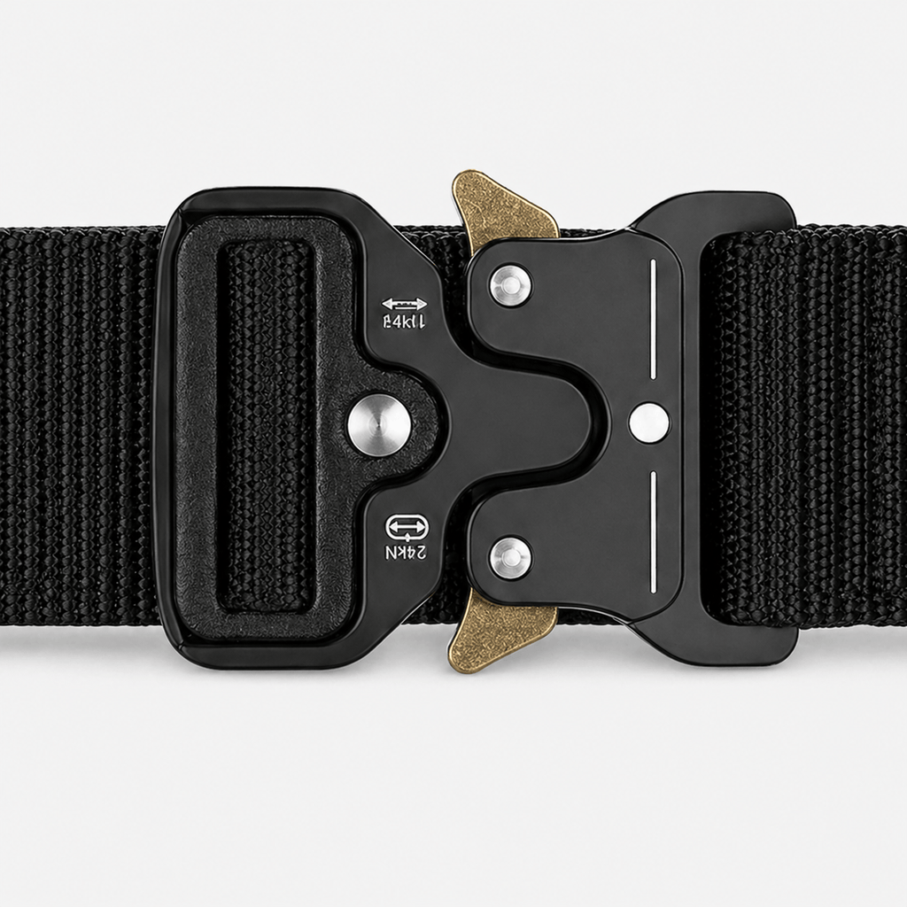 Ceinture toile noir homme - TARNOR
