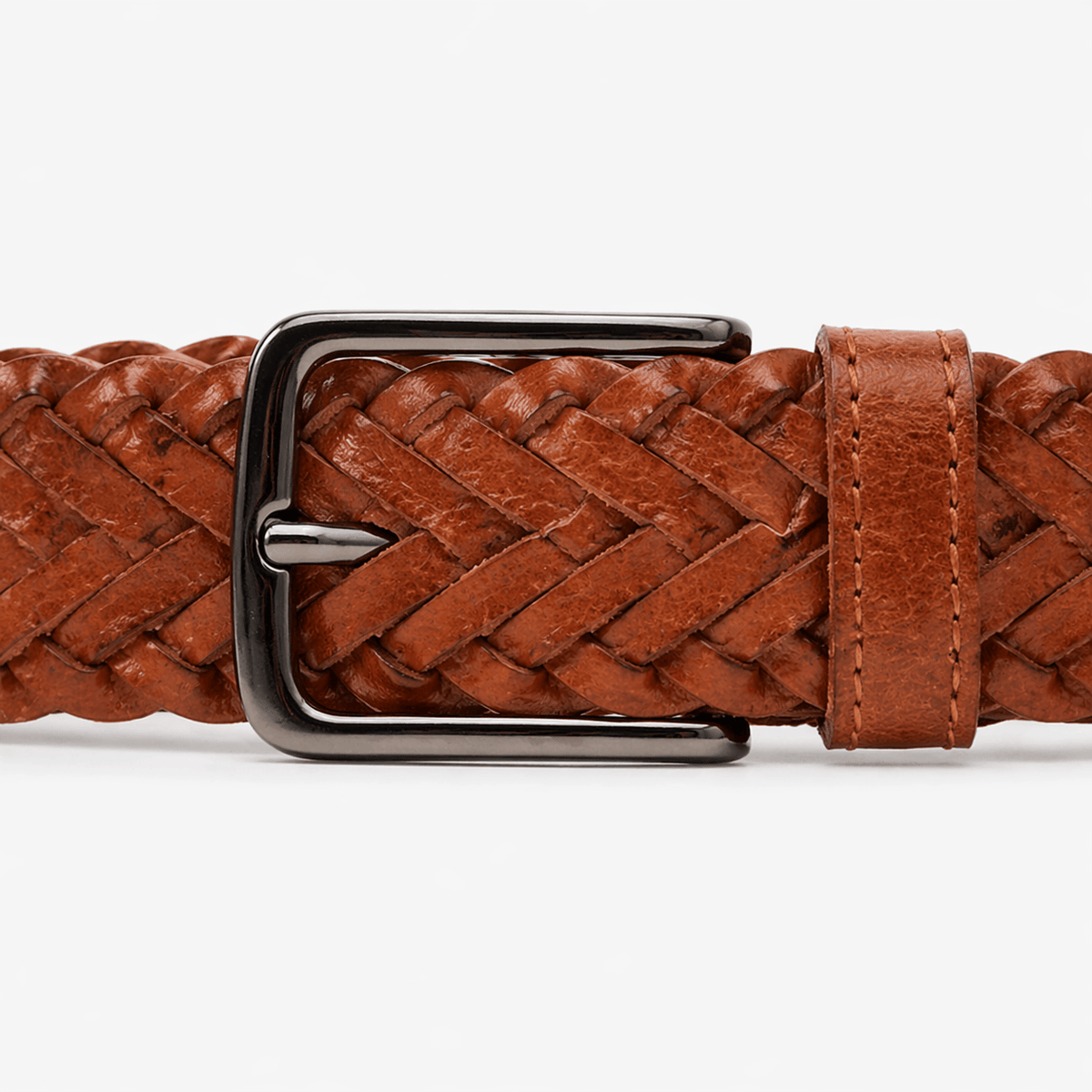 Ceinture tressée cuir femme - FAVXIN