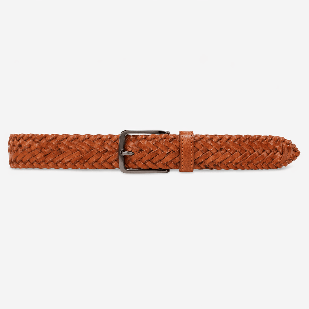 Ceinture tressée cuir femme - FAVXIN