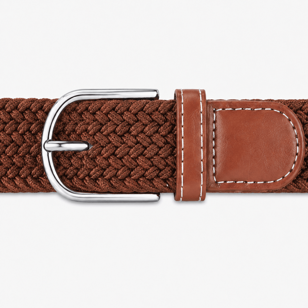 Ceinture tressée fine homme - VENMIN