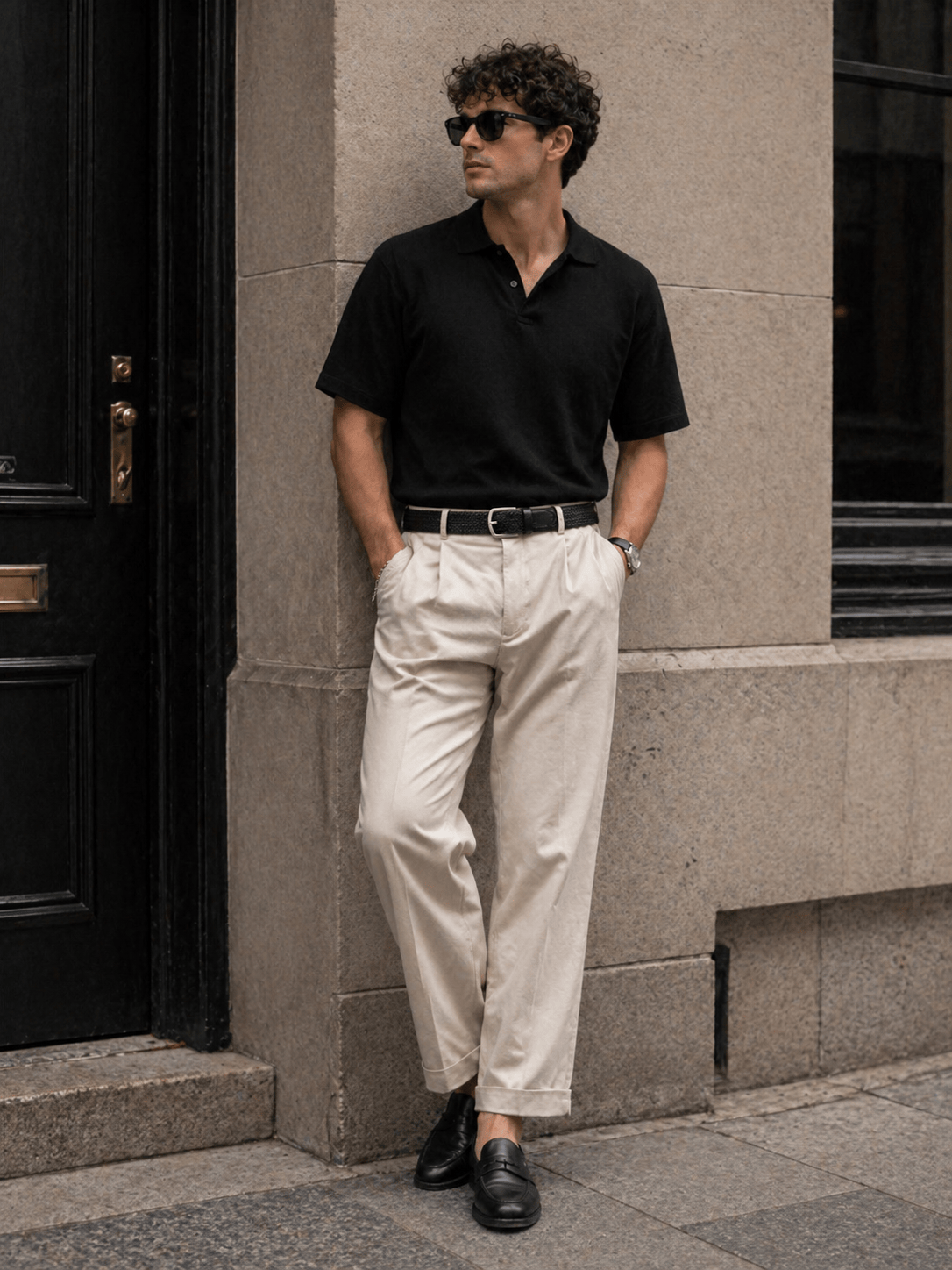 Ceinture tressée homme - LUSERA
